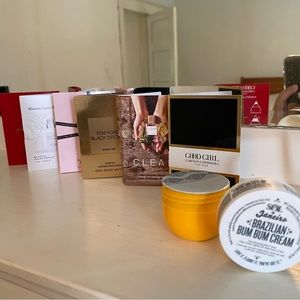 Bum Bum Cream and Designer Fragrance Discovery Set: Black Orchid, Clean Reserve